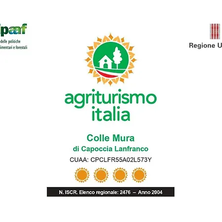 Agriturismo Colle Mura Alloggio per agriturismo